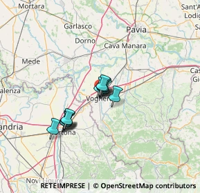 Mappa Via Teresio Scovenna, 27058 Voghera PV, Italia (9.02417)