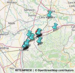 Mappa Via Teresio Scovenna, 27058 Voghera PV, Italia (9.797)