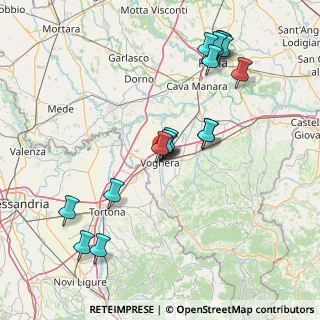 Mappa Via Teresio Scovenna, 27058 Voghera PV, Italia (16.41647)