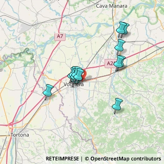 Mappa Strada Pragassa, 27058 Voghera PV, Italia (6.10462)