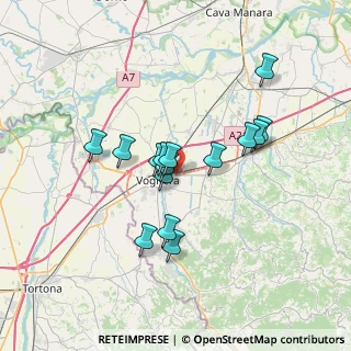 Mappa Strada Pragassa, 27058 Voghera PV, Italia (5.758)