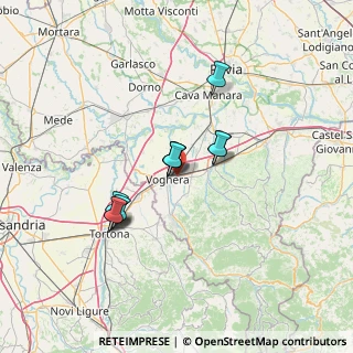 Mappa Strada Pragassa, 27058 Voghera PV, Italia (10.98545)