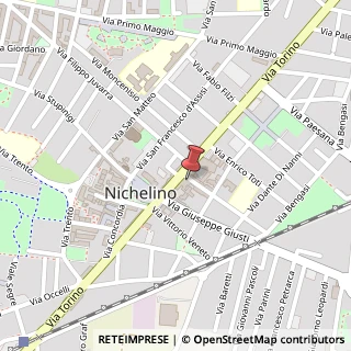 Mappa Via Nazario Sauro, 6, 10042 Nichelino, Torino (Piemonte)