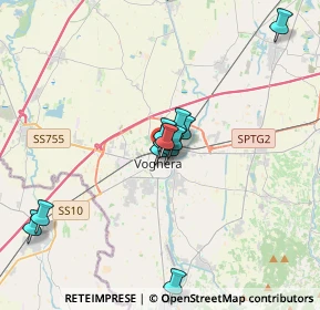 Mappa Via Giacomo Matteotti, 27058 Voghera PV, Italia (4.30688)