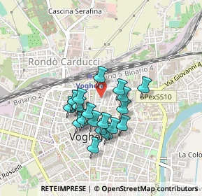 Mappa Via Giacomo Matteotti, 27058 Voghera PV, Italia (0.342)