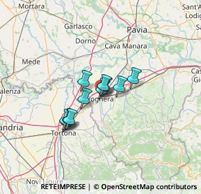 Mappa Via Giacomo Matteotti, 27058 Voghera PV, Italia (8.30273)