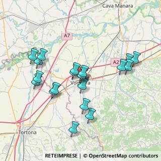 Mappa Via Giacomo Matteotti, 27058 Voghera PV, Italia (7.07)