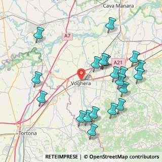 Mappa Via Giacomo Matteotti, 27058 Voghera PV, Italia (9.3885)