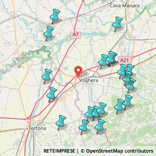 Mappa Via Bellaria, 27058 Voghera PV, Italia (10.4015)
