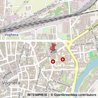 Mappa Via Emilia, 258, 27058 Voghera, Pavia (Lombardia)