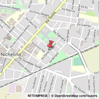 Mappa Via D. Di Nanni, 21, 10042 Nichelino, Torino (Piemonte)