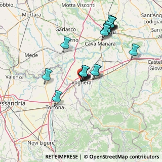 Mappa Via Ercole Ricotti, 27058 Voghera PV, Italia (14.252)