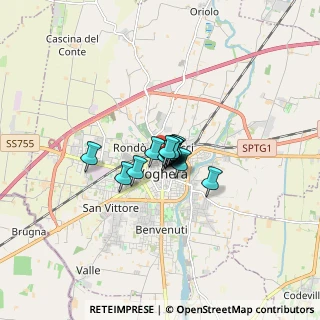 Mappa Via Ercole Ricotti, 27058 Voghera PV, Italia (0.68286)