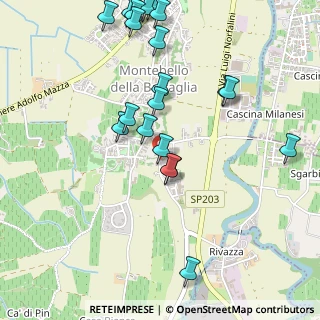 Mappa Via Giuseppe Mazzini, 27054 Montebello della Battaglia PV, Italia (0.5835)