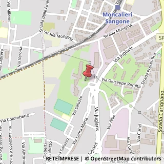 Mappa Via Bertero, 2, 10024 Moncalieri, Torino (Piemonte)