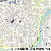 Karte Voghera