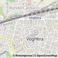 Kaart Voghera