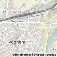 Karte Voghera