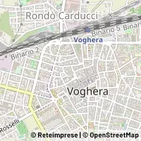 Kaart Voghera