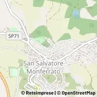 지도 San Salvatore Monferrato