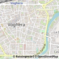 Kaart Voghera