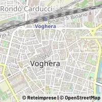 Kaart Voghera