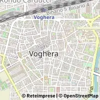 Kaart Voghera