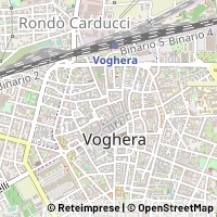 Kaart Voghera