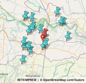 Mappa Piazza Mazzali R., 46020 Villa Poma MN, Italia (6.71)