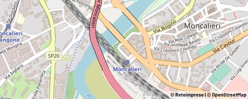 Mappa Moncalieri