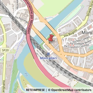 Mappa Via Martiri della Libertà, 10, 10024 Moncalieri, Torino (Piemonte)