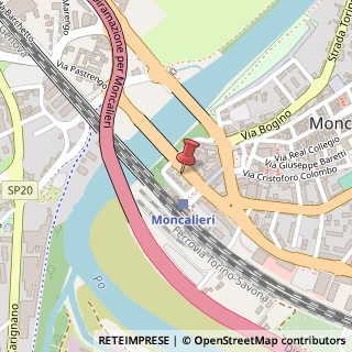 Mappa Via Martiri della Libertà, 9, 10024 Moncalieri, Torino (Piemonte)