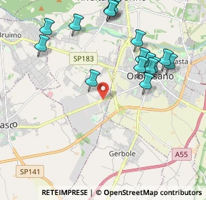 Mappa Via Alba, 10040 Rivalta di Torino TO, Italia (2.24688)