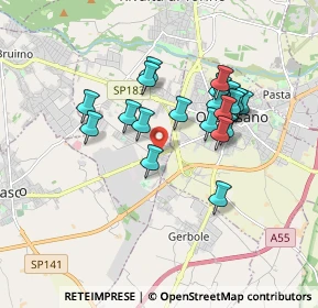 Mappa Via Alba, 10040 Rivalta di Torino TO, Italia (1.5215)