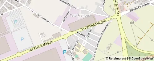 Mappa Rivalta di Torino