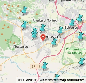Mappa Via Alba, 10040 Rivalta di Torino TO, Italia (5.9825)