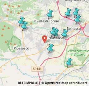 Mappa Via Alba, 10040 Rivalta di Torino TO, Italia (4.31273)