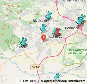 Mappa Via Alba, 10040 Rivalta di Torino TO, Italia (5.527)
