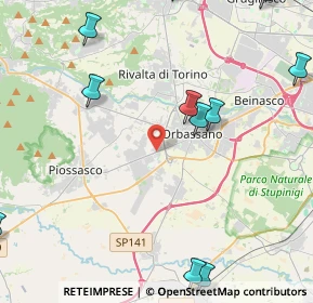 Mappa Via Alba, 10040 Rivalta di Torino TO, Italia (7.132)