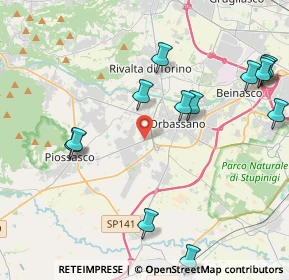 Mappa Via Alba, 10040 Rivalta di Torino TO, Italia (6.0345)