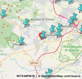 Mappa Via Alba, 10040 Rivalta di Torino TO, Italia (6.376)