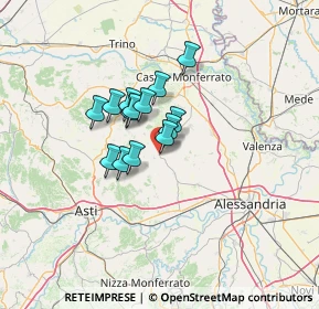 Mappa Località, 15049 Vignale Monferrato AL, Italia (8.39571)