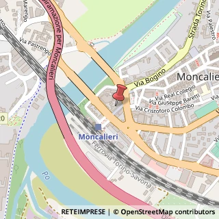 Mappa Viale Stazione, 4, 10024 Moncalieri, Torino (Piemonte)