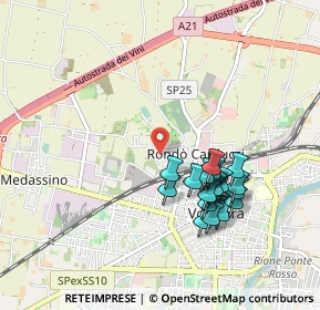 Mappa Via Gran Paradiso, 27058 Voghera PV, Italia (0.8735)