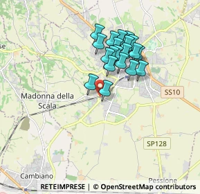 Mappa Via Beppe Fenoglio, 10023 Chieri TO, Italia (1.432)