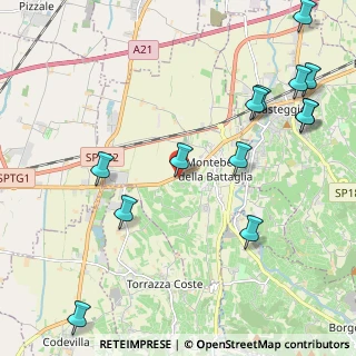 Mappa S.S.10 KM138, 27054 Montebello della Battaglia PV, Italia (2.67385)