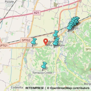 Mappa Via Ingegnere Adolfo Mazza, 27054 Montebello della Battaglia PV, Italia (2.39357)