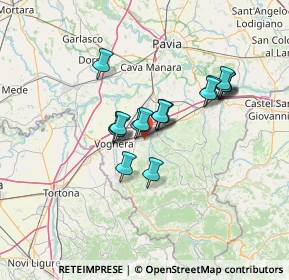 Mappa S.S.10 KM138, 27054 Montebello della Battaglia PV, Italia (10.21941)