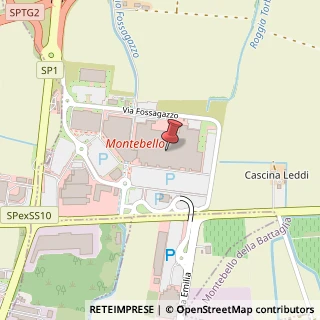Mappa Via Ing. Adolfo Mazza, 50, 27054 Montebello della Battaglia, Pavia (Lombardia)