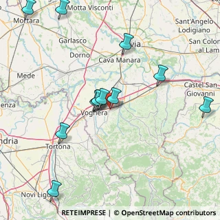 Mappa Centro Commerciale Iper, 27054 Montebello della Battaglia PV, Italia (17.26833)